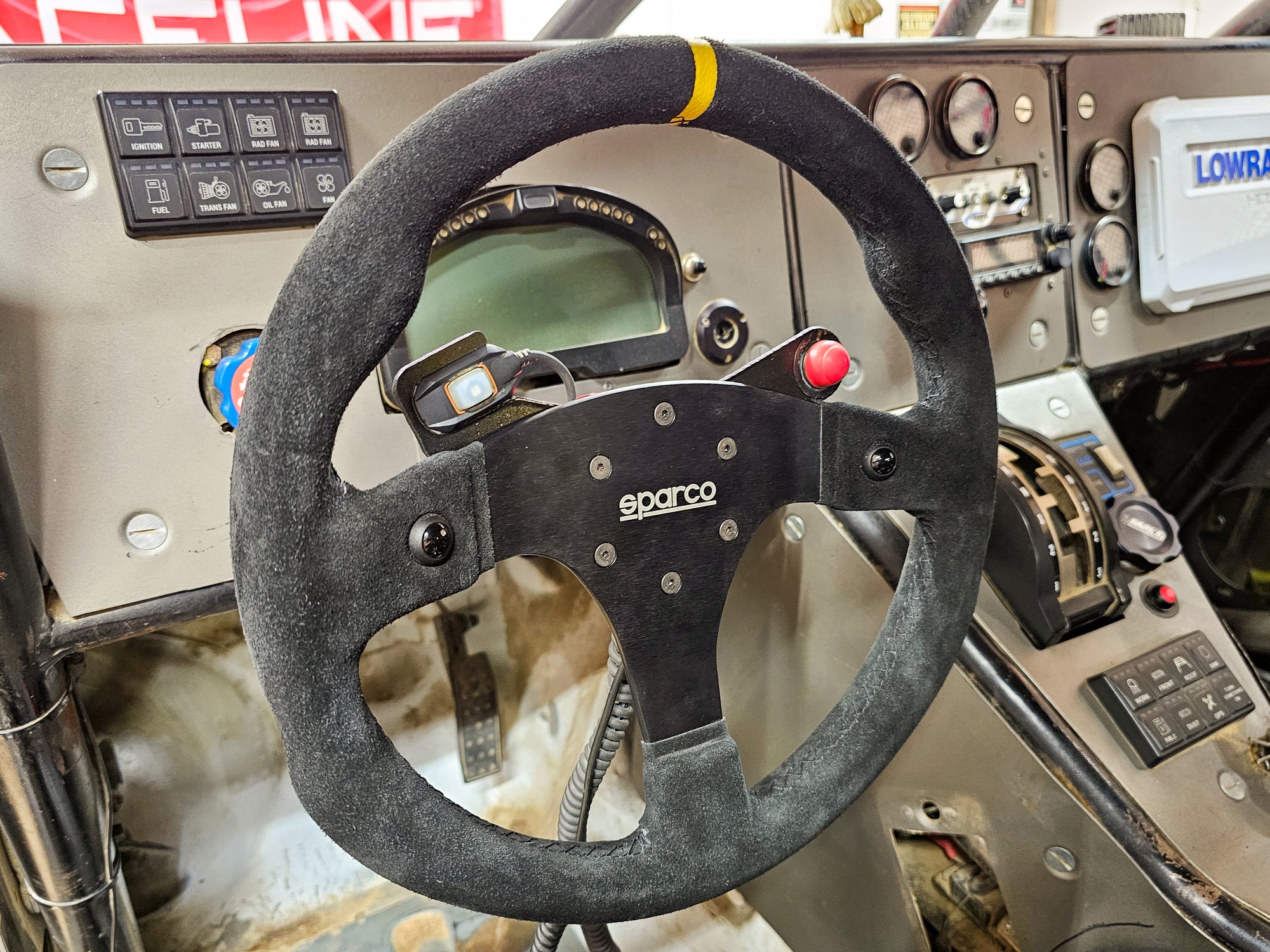 FluidLogic Steering Wheel Button Bracket