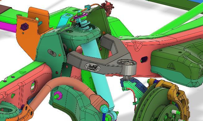 Gen 1 Chevy Colorado/GMC Canyon Torsion Bar Adjustable Upper Control Arm