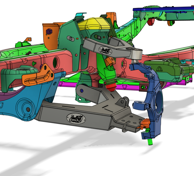 Gen 1 Chevy Colorado/GMC Canyon Torsion Bar Boxed Lower Control Arm