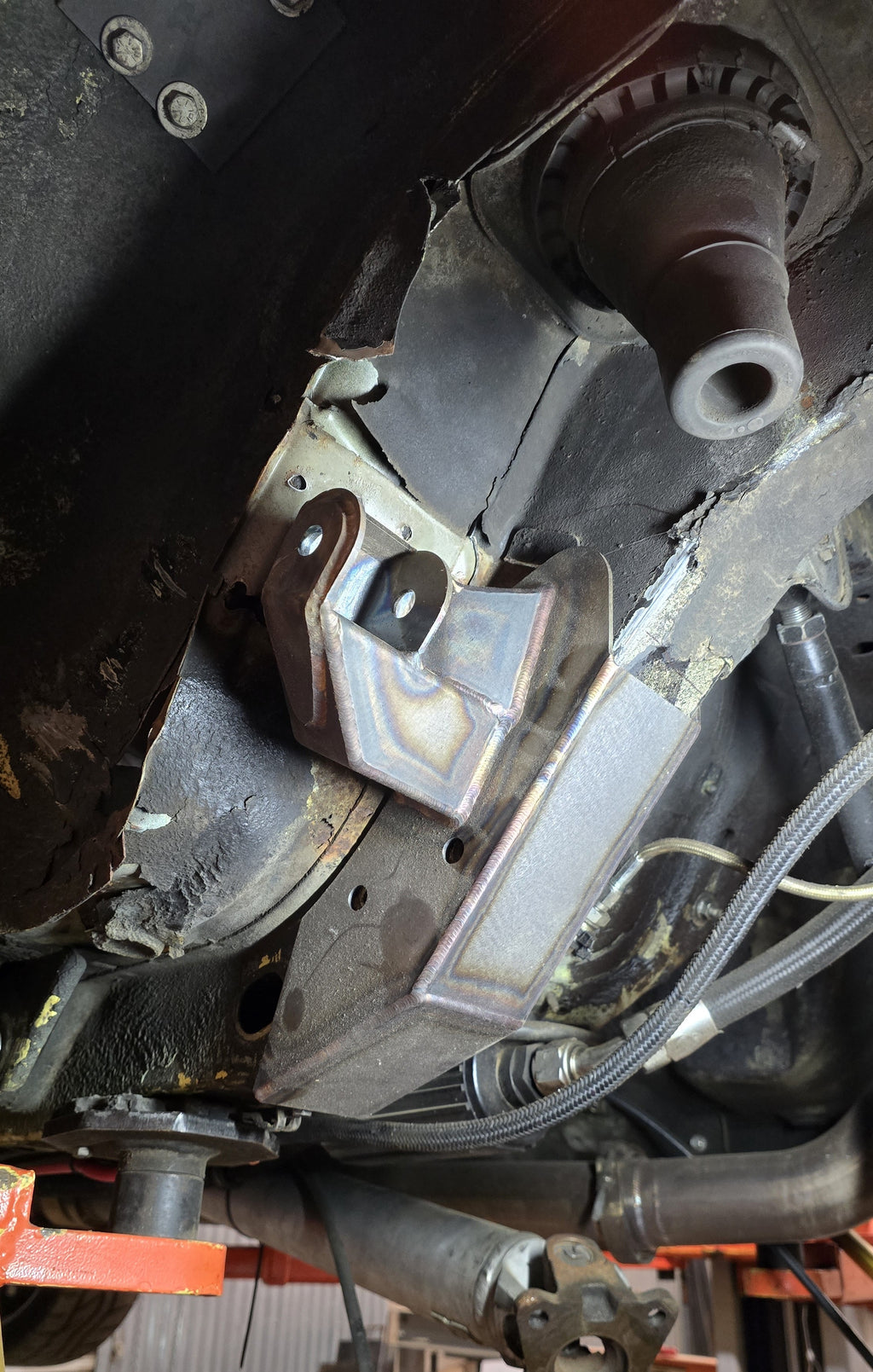 First Gen RX7 Rear Suspension Frame Strengthener